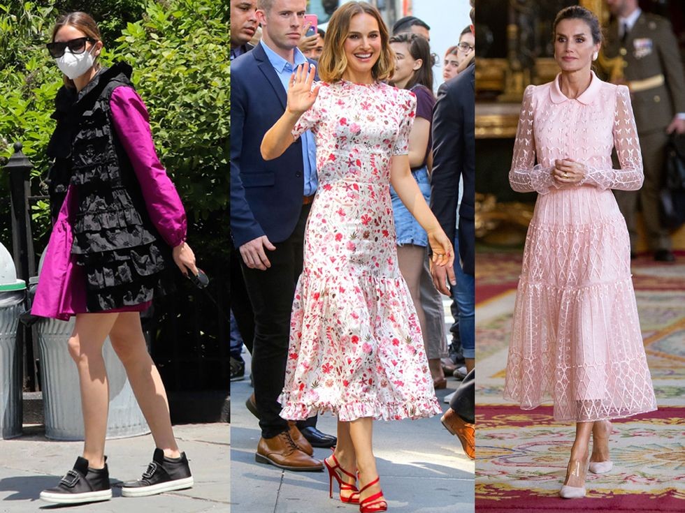 海外セレブ風！大人かわいいピンクワンピ集（25ans（ヴァンサンカン））