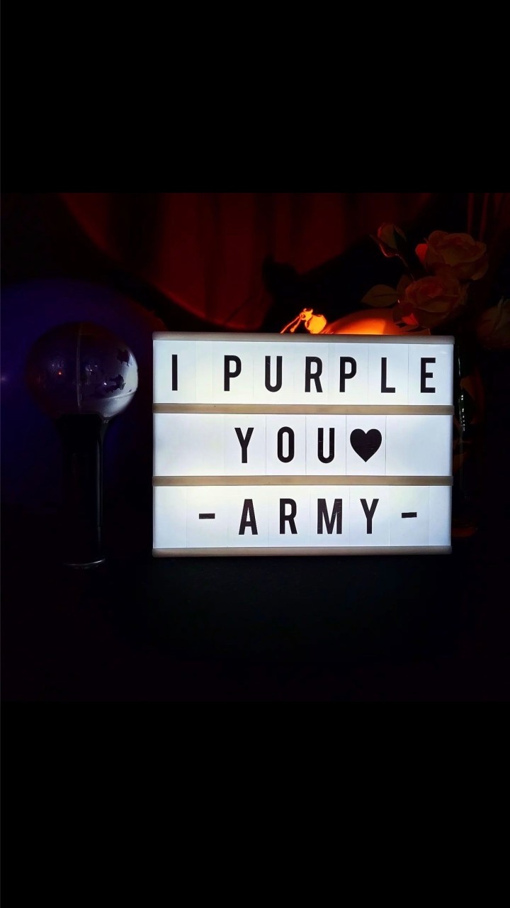 𝒜𝑅𝑀𝒴💜𝐵𝒯𝒮 -愛的世界
