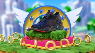 官方新聞 / PUMA x SONIC 音速小子聯名限定 重返 90 年代經典的電競飆速快感