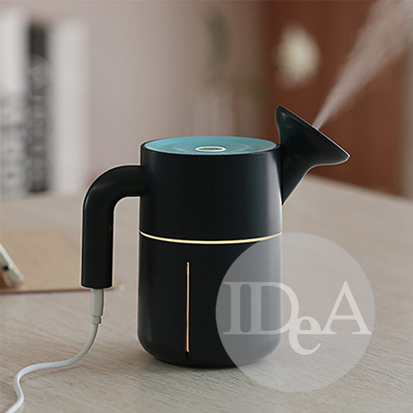 IDEA 茶杯造形加濕器 靜音 USB 辦公 居家 LED夜燈 空氣清淨機 水氧機 小型家電 迷你 負離子