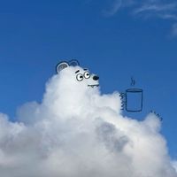 雲朵的悠閒飄移~☁️