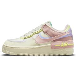 【現貨】NIKE Air Force 1 Shadow 女鞋 休閒 經典 分層設計 拼接 米粉紫黃【運動世界】CI0919-700