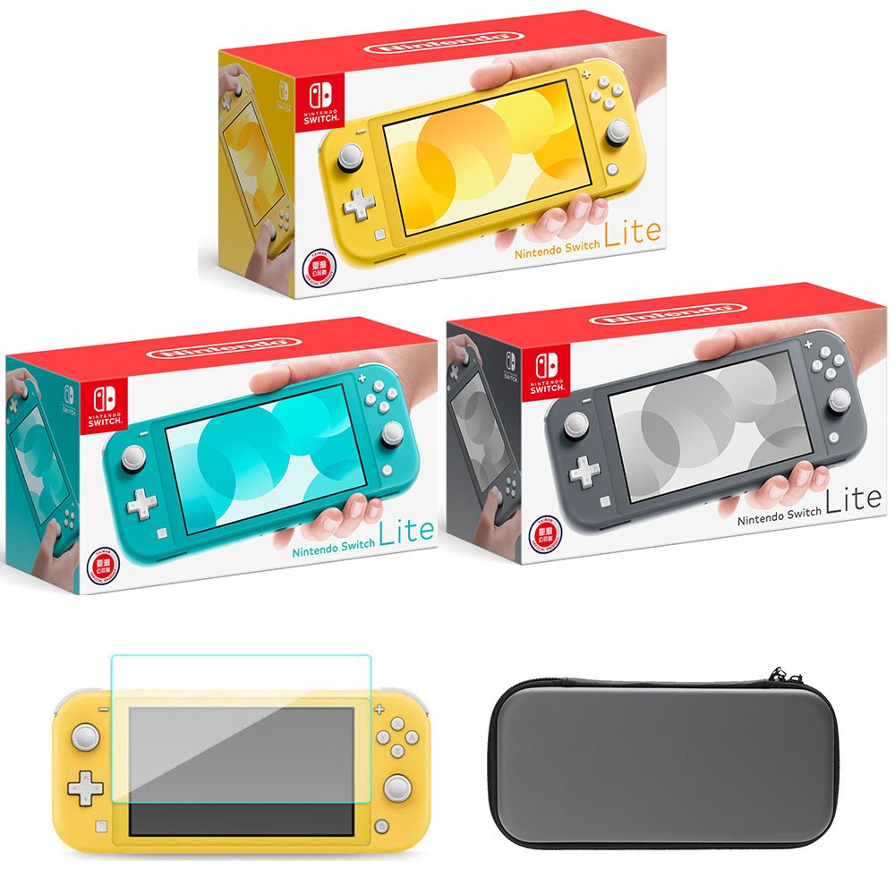 Nintendo Switch Lite 採用控制器與主機本體一體化的設計