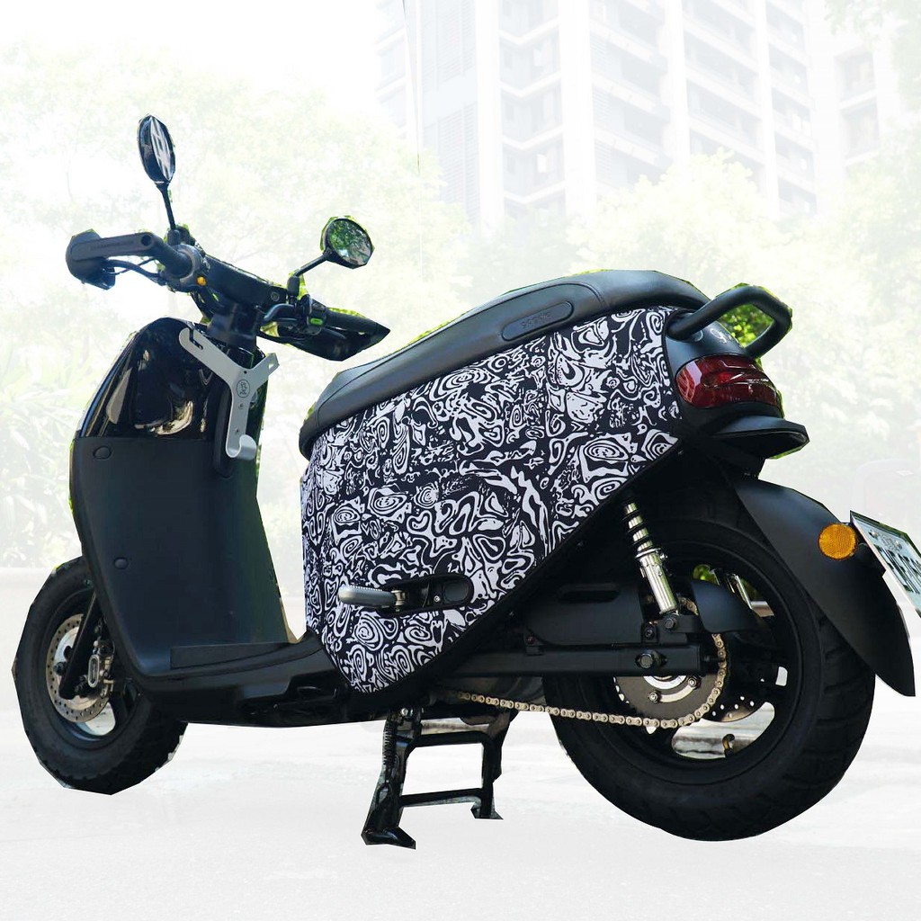 Gogoro 2系列專用 保時捷991暴力美學偽裝條紋 Gozilla超貼騎乘版車身防刮保護套 Rumbler S2