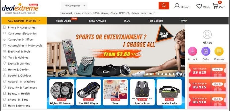 「不推」踩雷的購物經驗 Dealextreme (dx.com) ，說不清楚的運費與石沈大海的物流 | LINE購物