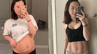 產後肚子鬆到可以甩！韓國媽媽SMI朴自美靠這招「居家健身」養成不復胖體質，5個月打造深邃馬甲線