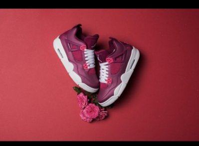 全新正品 Air Jordan 4 Retro GS 'Valentine's Day' 桃紅 情人節 女鞋 48772