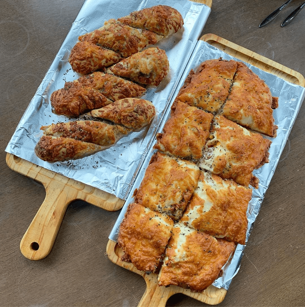 南庄老街美食｜黃金傳說窯烤麵包