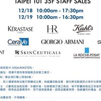L’Oreal 101 Staff Sale 12/18-19