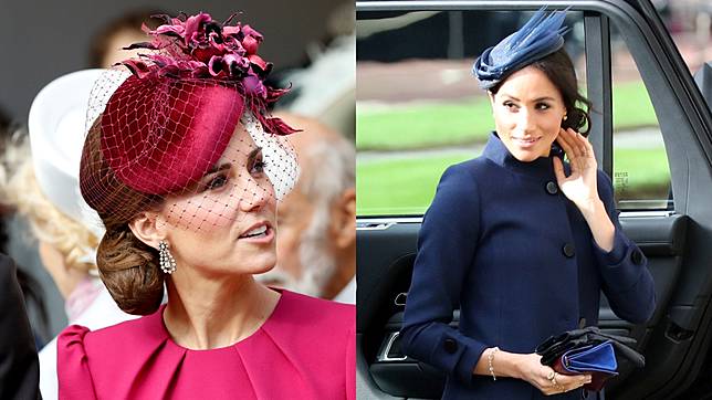 Cantiknya Kate Middleton dan Meghan Markle di Pernikahan  