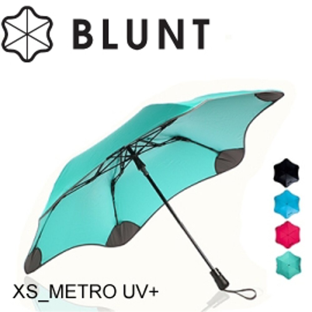 【BLUNT 紐西蘭 XS_METRO UV+ 完全抗UV折傘《蒂芬妮綠》】BLT-X02/摺疊/自動/晴雨傘/防風傘/抗UV