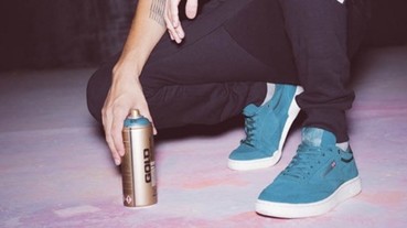 Reebok CLASSIC 街頭流行指標 MONTANA CANS x CLUB C 大膽玩色 搶眼登場