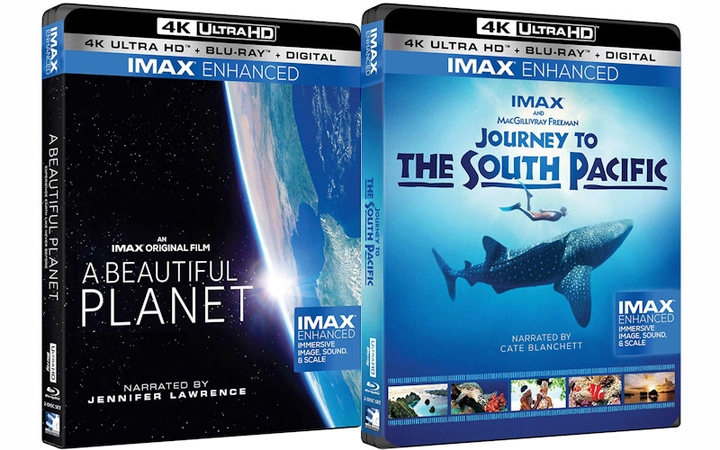 目前已經上市的 IMAX Enhanced 藍光光碟。
