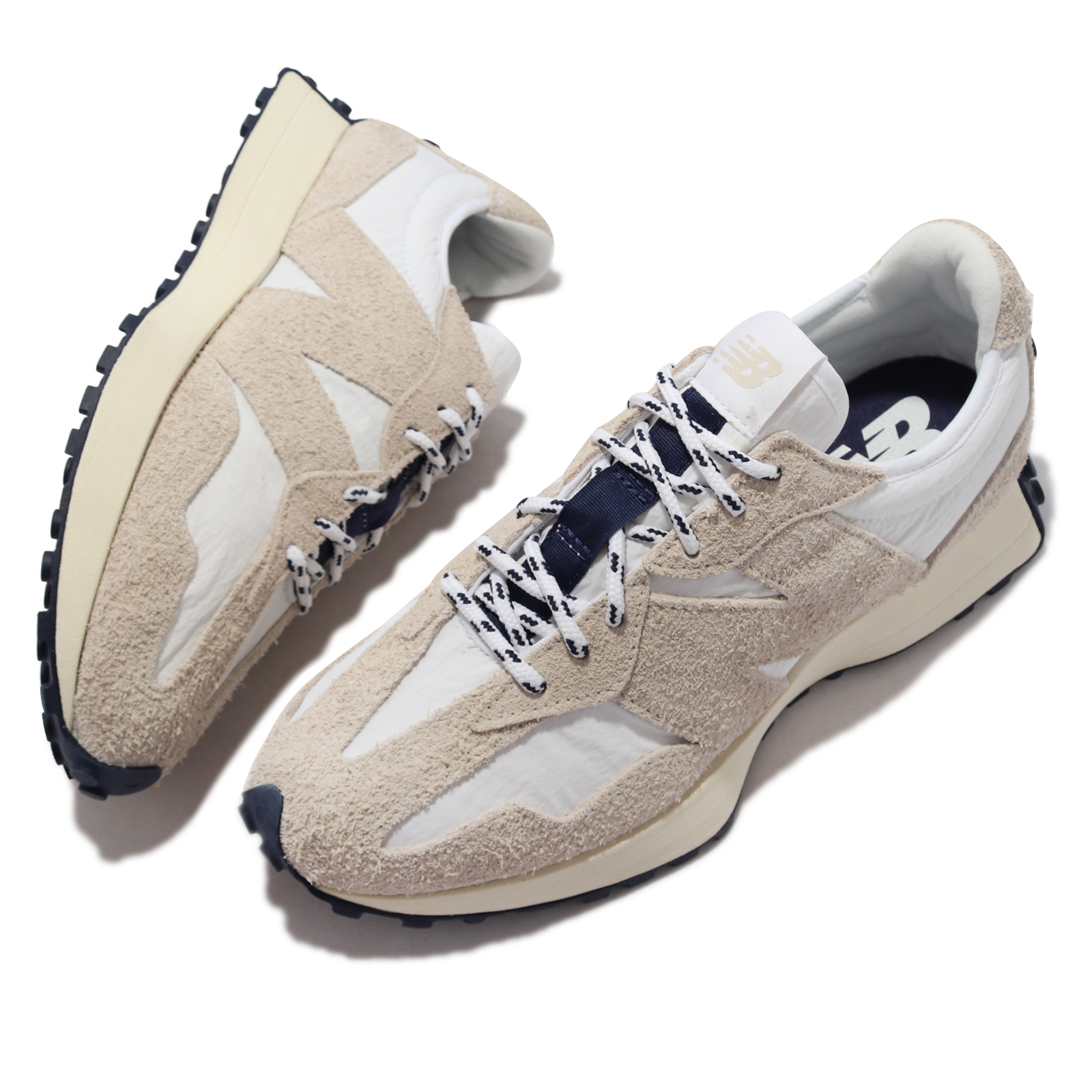 New Balance 復古運動鞋 中性 MS327RF1-D 燕麥奶色