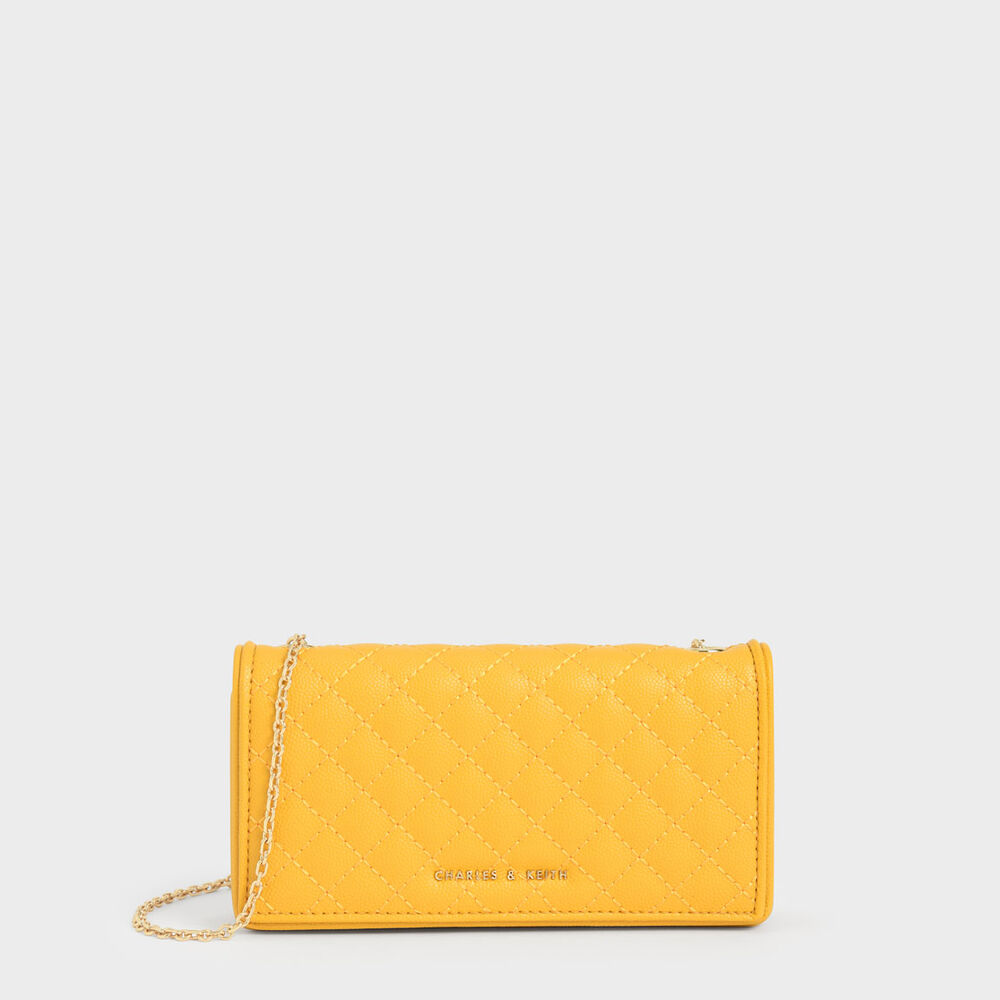 經典菱格手拿包