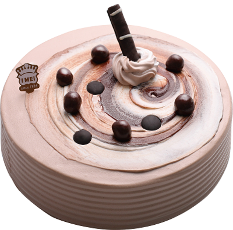 義美特製香濃黑糖珍珠冰淇，搭配Q彈的珍珠內餡，在巧克球與捲心酥點綴下，造型就像一杯黑糖珍奶。