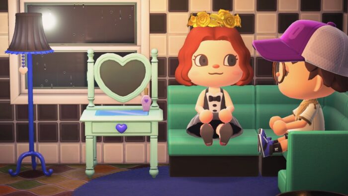 動物之森雨天窗戶