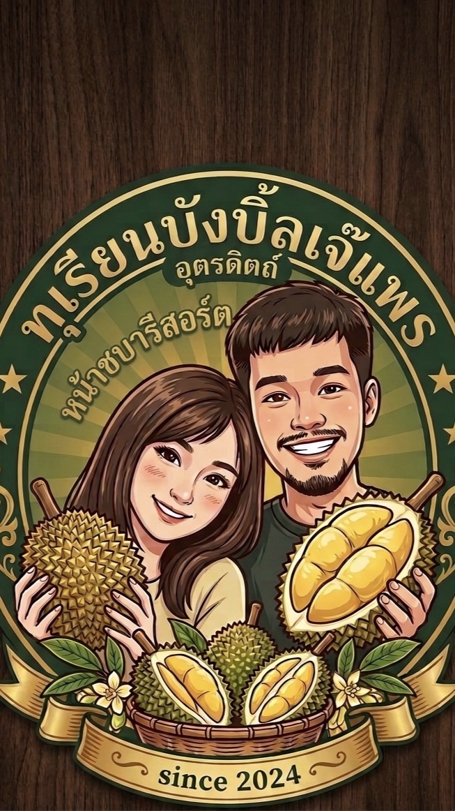 ร้านทุเรียนบังบิ้ลเจ๊แพร(หน้าชบารีสอร์ต)