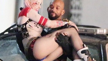 《自殺特攻隊》最新照片 威爾史密斯公主抱「小丑女」瑪格羅比