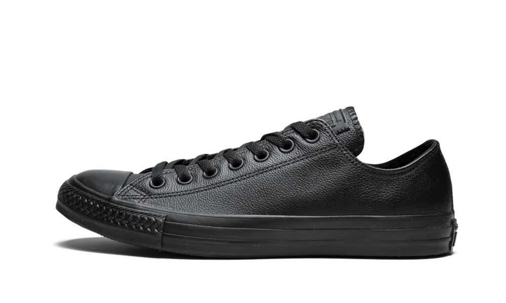 The Converse Chuck Taylor All Star Leather Offers A Premium Take On The Iconic Shoe. Given A Black L