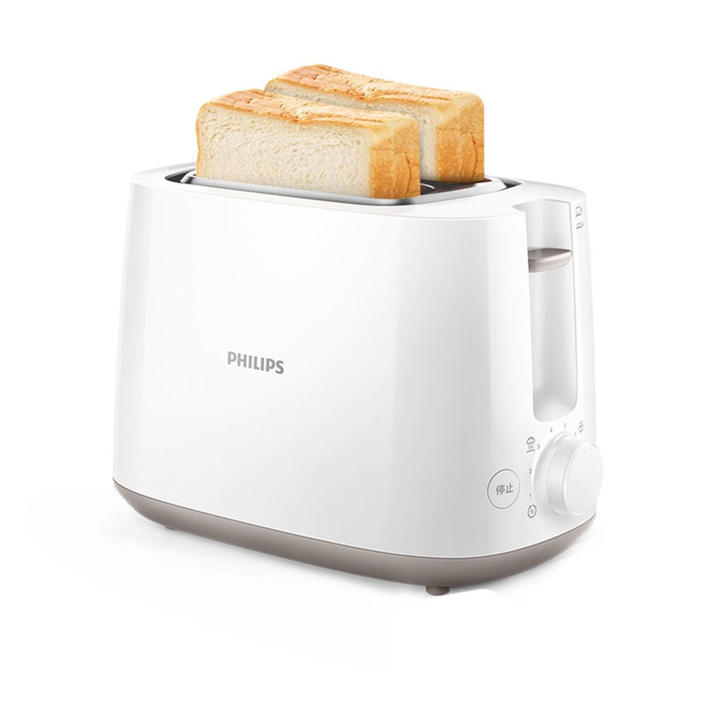 【飛利浦 PHILIPS】電子式智慧型厚片烤麵包機/白色 (HD2582)