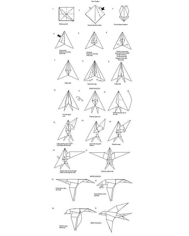 5 Cara Sederhana Membuat Origami Menjadi Berbagai Jenis Burung