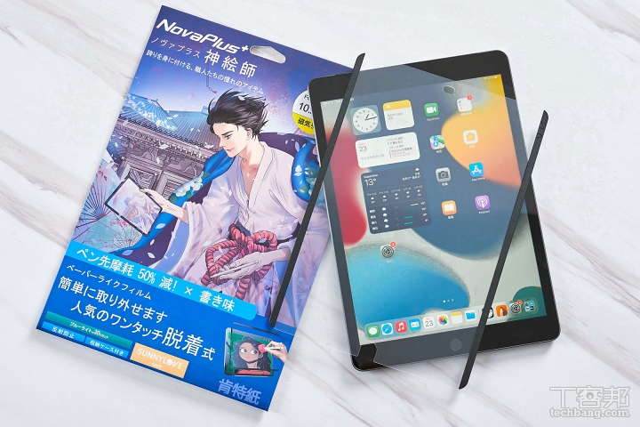 NovaPlus 神繪師系列類紙模有推出 8.3 吋、9.7 吋、10.2 吋、10.9 吋、11 吋、12.9 吋 尺寸，等於是從 iPad mini、iPad、iPad Air、iPad Pro 都可找到對應的類紙模安裝使用。
