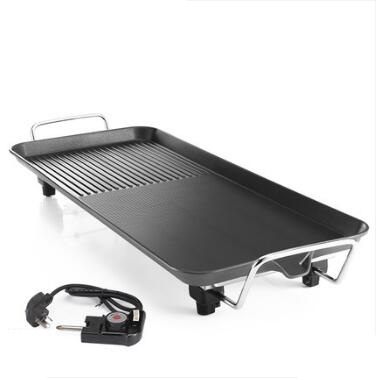 電烤盤電燒烤爐韓式家用電烤爐無煙烤肉機鐵板燒烤肉鍋 220v 麻吉鋪