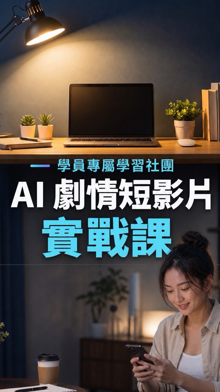 AI劇情短影片實戰課（學員群組）