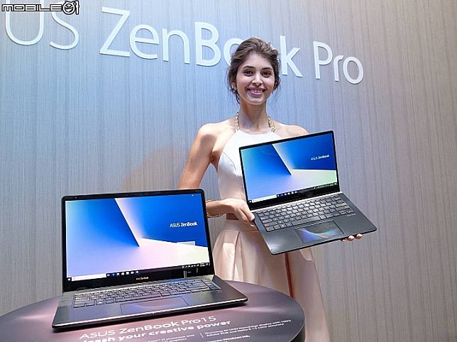 獨創ScreenPad 智慧裝置讓ASUS ZenBook Pro 系列除話題外更具實用性