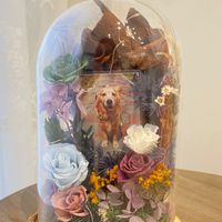 親親寶貝寵物永生花盅