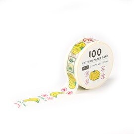100款短米紙膠帶-香蕉紙箱9075131《筑品文創》