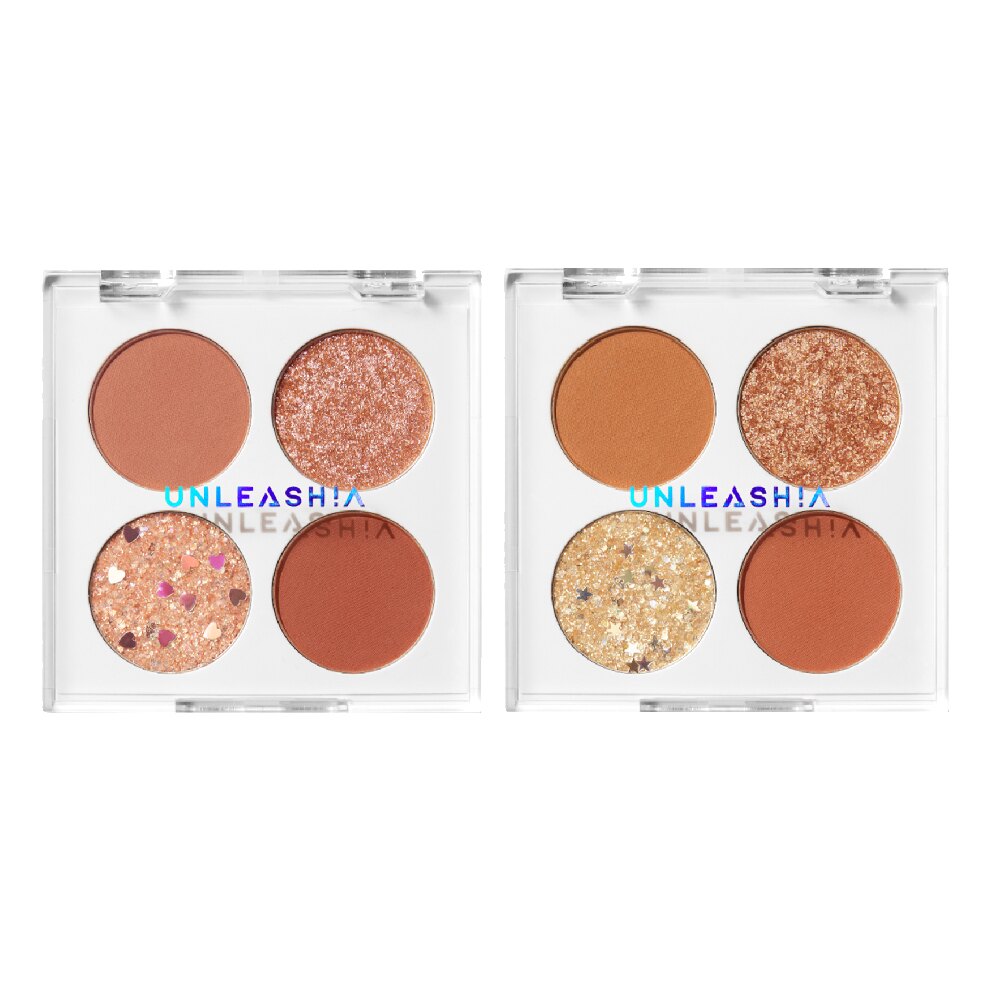 【韓國Unleashia】顏礫星涯-寶石多功能四宮格眼影盤6.2g (顏色任選)