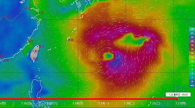 路徑曝光 氣象局預報圖驚見下週可能出現 巨大颱風 自由電子報 Line Today