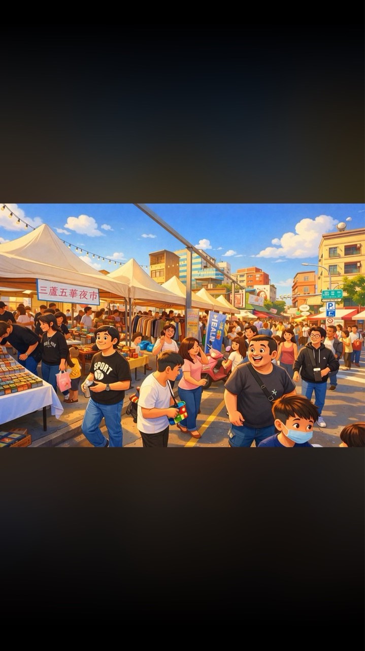 三蘆五華夜市免費攤位招商