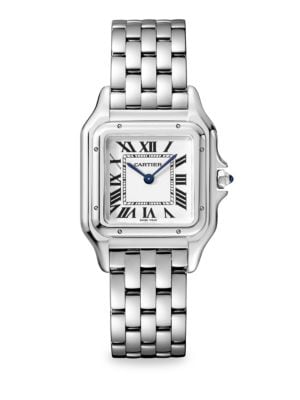From the Panthère de Cartier Collection. A watch that is also a beautiful piece of jewelry, Panthère