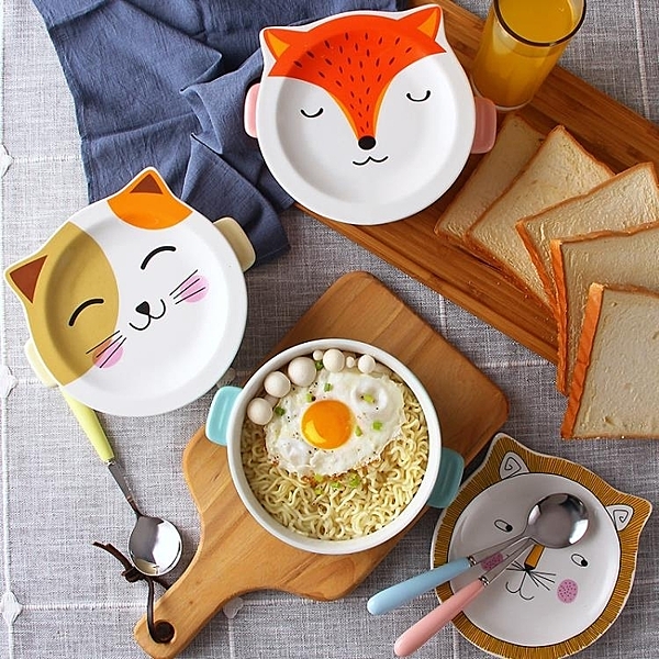 泡面碗帶蓋陶瓷家用日式大號學生飯盒便當盒方便面碗宿舍可愛卡通