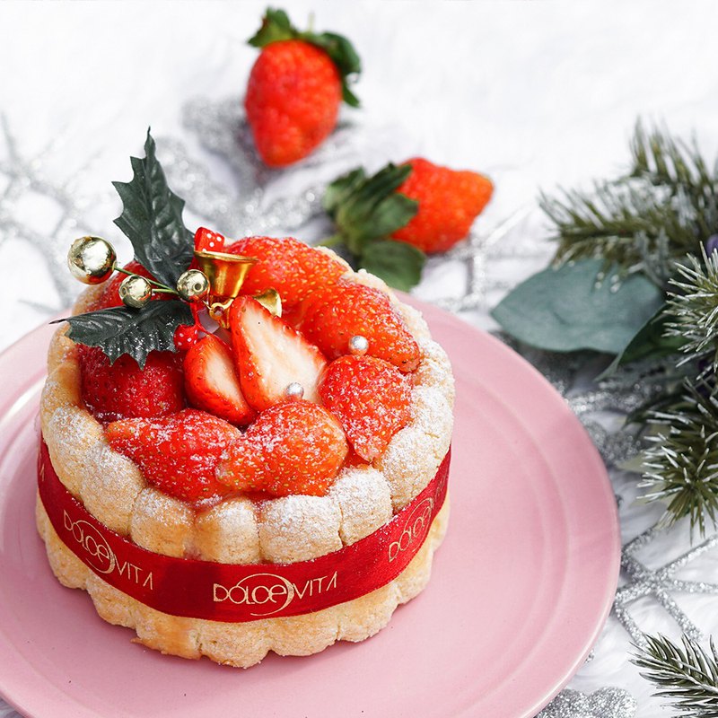 超人氣草莓蛋糕 | 多茄米拉│草莓慕斯蛋糕(四吋) | 草莓季
