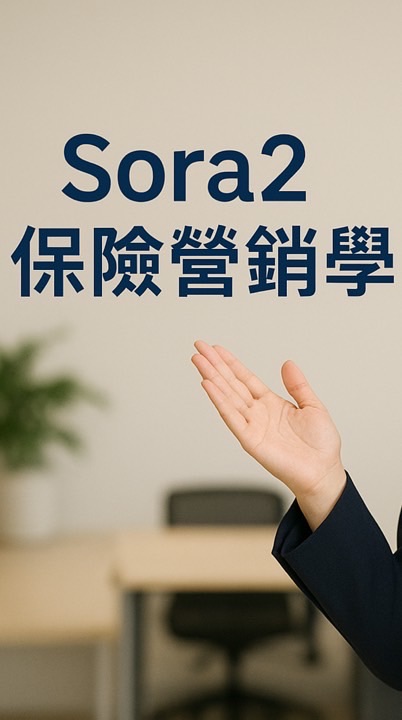 Sora2 保險營銷學