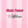 music flower × Affiliate