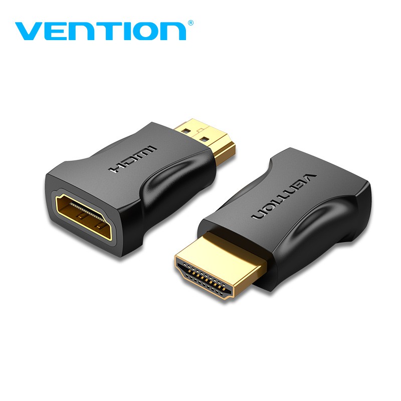 產品介紹產品品牌：威訊/Vention產品名稱：HDMI公轉HDMI母轉接頭外觀顏色：黑色接口信息：HDMI公/HDMI母接觸品工藝：鍍金接口：HDMI公頭/ HDMI母頭（購買前請確認界嶺口信息）傳
