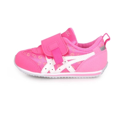 ASICS 小童休閒運動鞋 IDAHO BABY 桃紅白