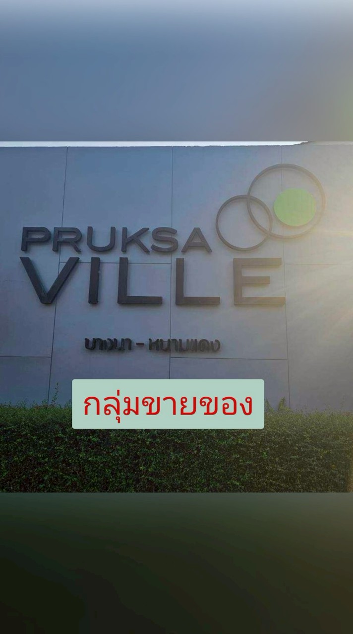 กลุ่มขายของหมู่บ้านพฤกษาวิลล์ 66/1 เท่านั้น