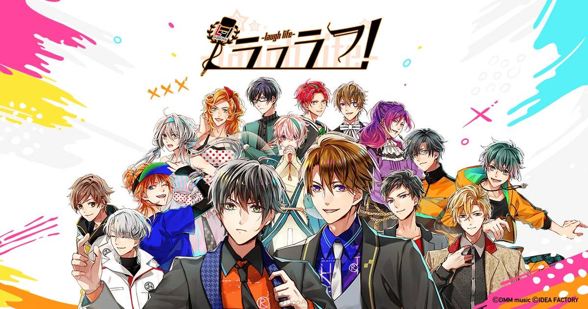 Dmm X Otomate 男聲優x搞笑藝人組合企劃 ラフラフ Laugh Life 官網開設16名角色 聲優名單發表 Qooapp Line Today