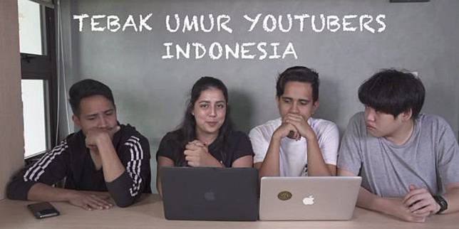 Usia YouTubers Indonesia