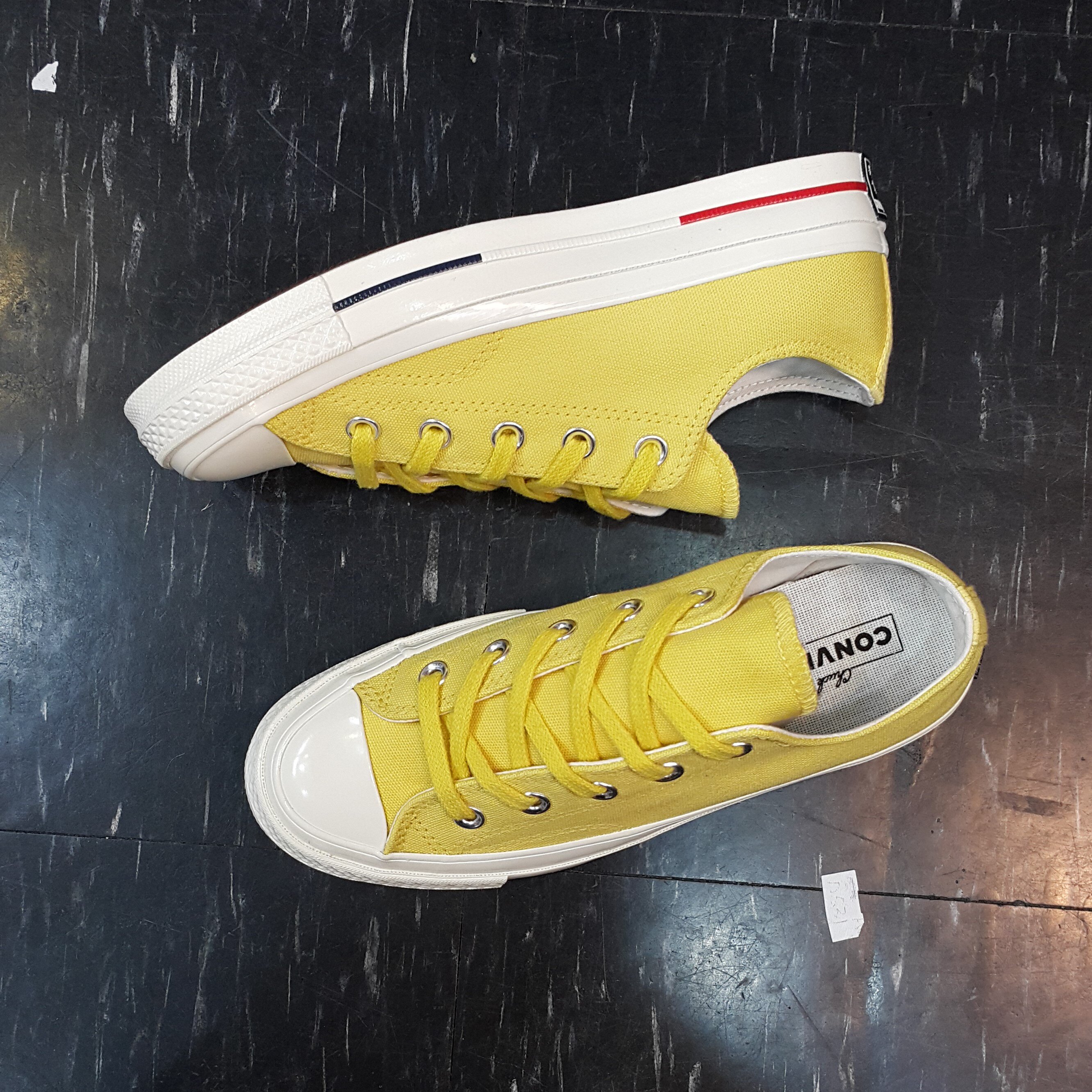 Converse Chuck Taylor All Star 70s 1970s 三星標 黃色 芥末黃 蜂蜜芥末黃 帆布 低筒 復刻 160494C