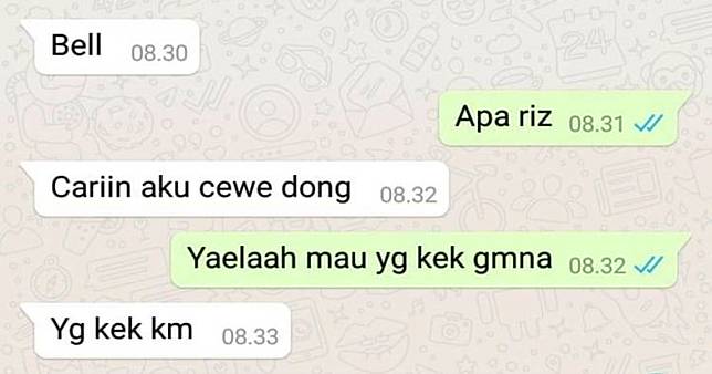 10 Chat Lucu Nyari Gebetan Ini Bikin Nyengir Tepuk Jidat