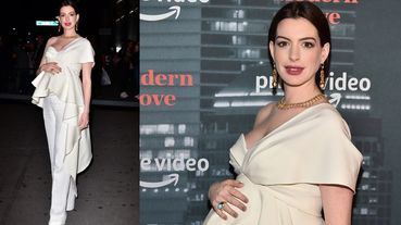 安海瑟威挺巨肚現身「四肢超細 + 豐滿上圍」女神光狂炸！網友全跪了：地表最美孕婦