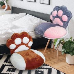 Victoria 可愛貓掌坐靠墊-兩款任選