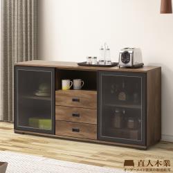 ◎經典北歐簡約風格設計|◎PU POLY塗裝防水和耐磨|◎百分百防蛀防潮木蕊板材質品牌:日本直人居家類型:餐櫃主材質:木質尺寸(公分):請參照商品介紹的尺寸圖層數:兩層抽屜:三抽開門方式:拉門風格:日